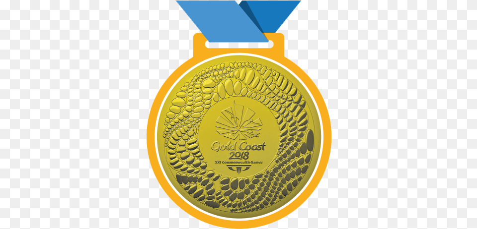 The Gold Club Commonwealth Games 2018 Medals, Gold Medal, Trophy Png Image
