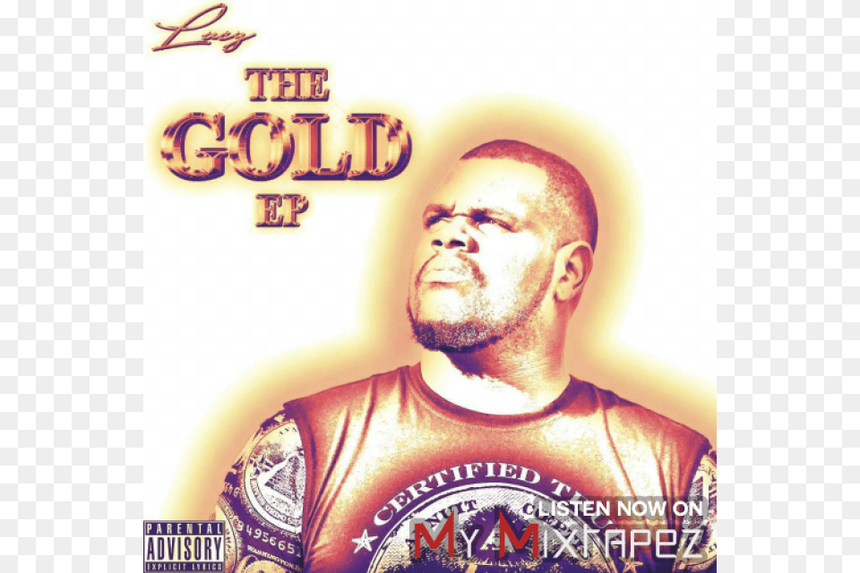 The Gold Ep Parental Advisory, Adult, Poster, Person, Man Png Image