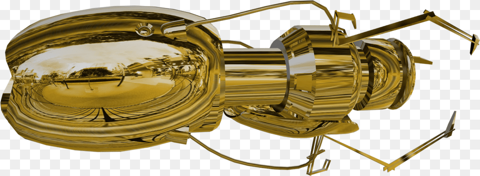 The Golden Portal Gun Sousaphone, Lighting, Spotlight Free Png