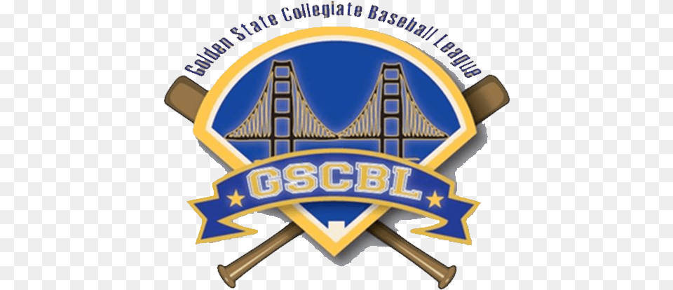 The Golden State Collegiate Baseball League Logo Is Golden State Collegiate Baseball League, Badge, Symbol, Emblem, Dynamite Free Png