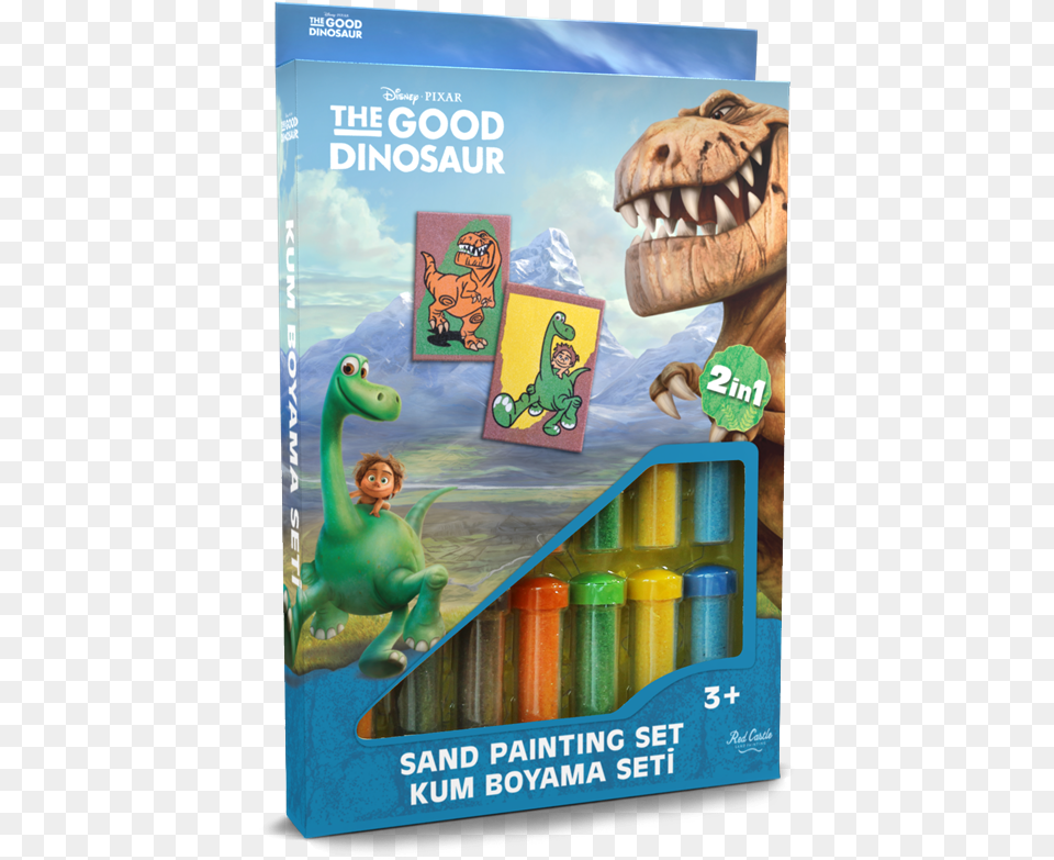 The Good Dinosaur Disney 2in1 Retail Pack The Good Dinosaur, Animal, Reptile, Person Free Png