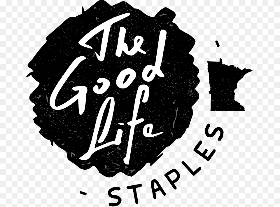 The Good Life Logo Minnesota, Text, Handwriting Free Transparent Png