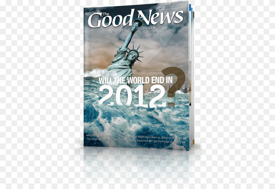 The Good News September October Statue Of Liberty, Book, Publication, Adult, Sea Free Png Download