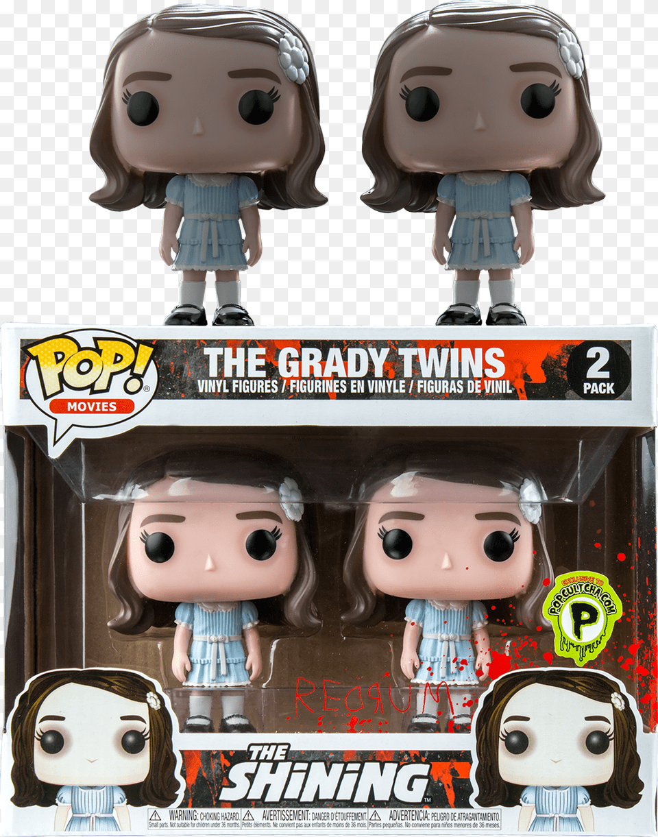 The Grady Twins Funko Pop Chase, Doll, Toy, Adult, Female Png