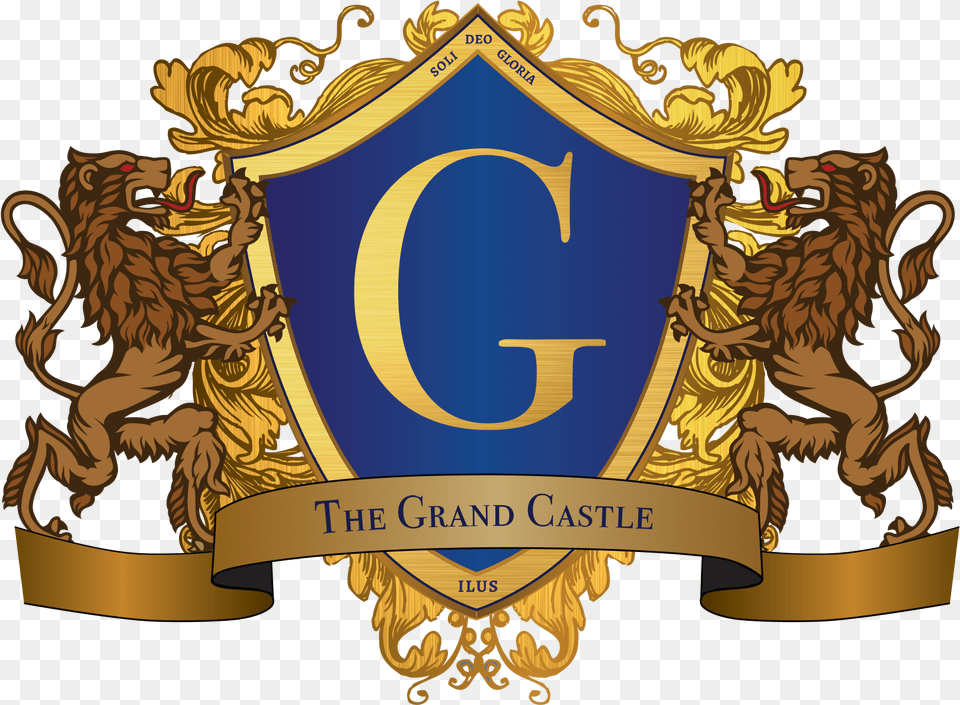 The Grand Castle Apartment Homes Lion, Emblem, Symbol, Logo, Badge Free Png
