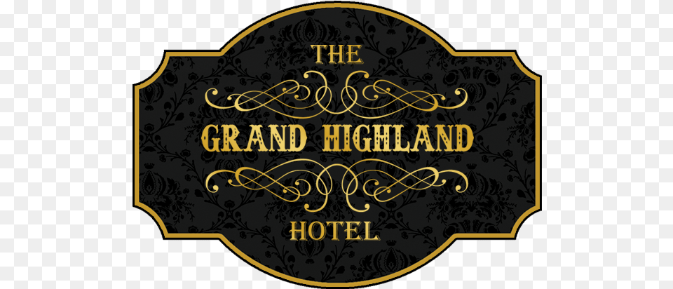 The Grand Highland Hotel Calligraphy, Logo, Text, Symbol Png