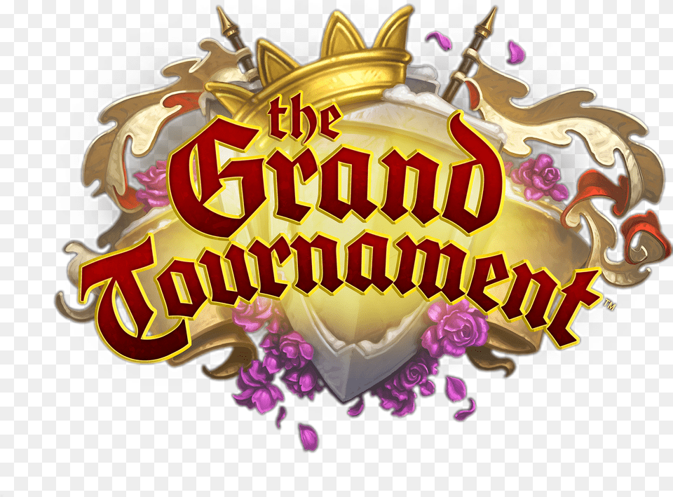 The Grand Tournament Expansion Artist Hearthstone Grand Tournament Logo, Food, Ketchup Png