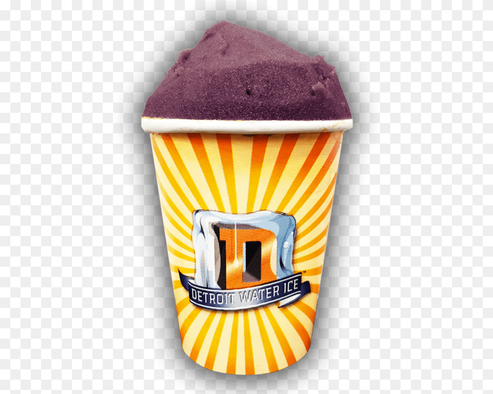 The Grape Gatsby Detroit Water Ice Factory, Cream, Dessert, Food, Ice Cream Free Png Download