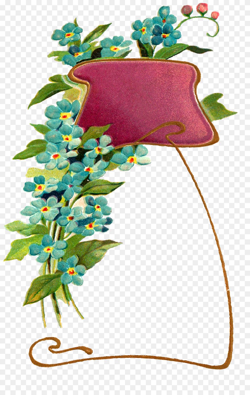 The Graphics Monarch Botanical Art Flower Digital Frame, Flower Arrangement, Plant, Accessories, Pattern Free Png