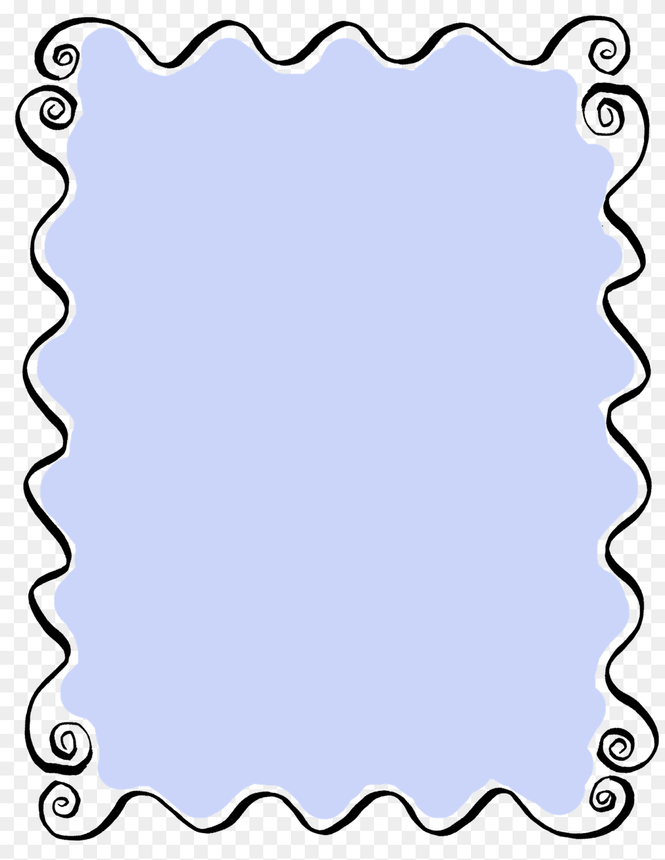 The Graphics Monarch Printable Hand Drawn Frames Curly Borders, Home Decor Png Image