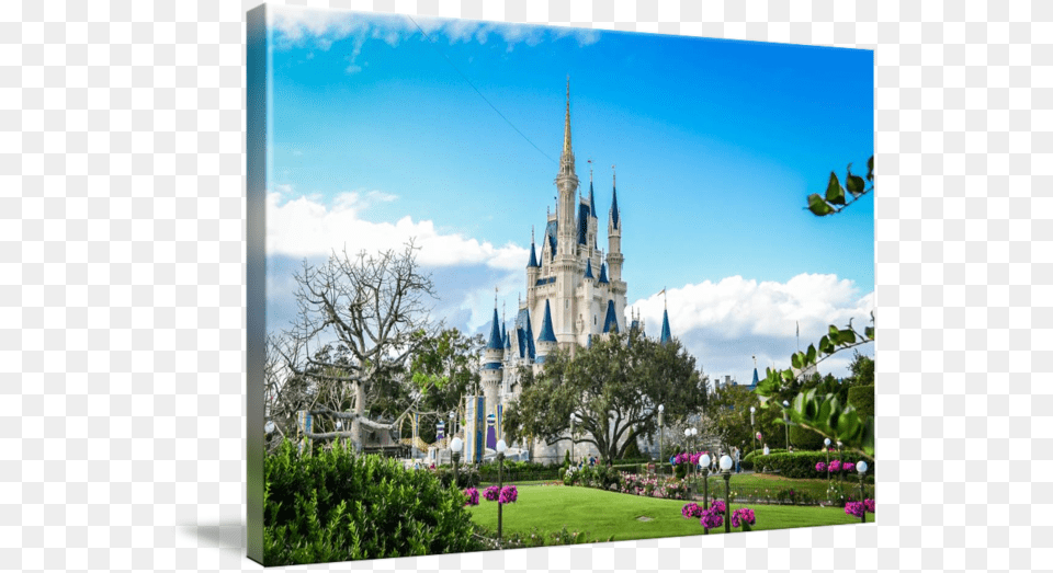 The Grass Is Greener By Jessie Chaisson All Disney Cinderella Castle, Plant, Spire, Tower, Church Free Png