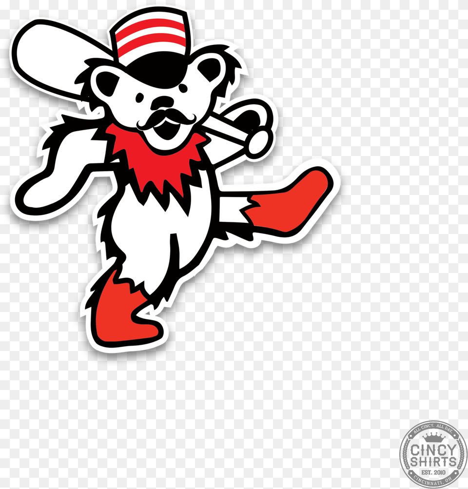 The Grateful Red Stickerclass Lazyload Lazyload Cartoon, Animal, Bear, Mammal, Wildlife Png Image
