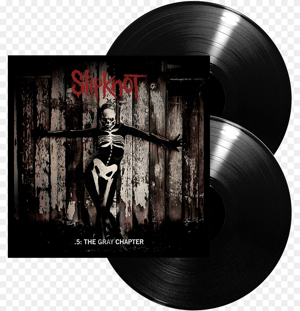 The Gray Chapter Black Vinyl Slipknot 5 The Gray Chapter Cover, Adult, Male, Man, Person Free Transparent Png