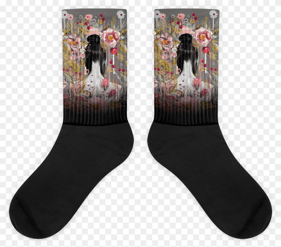 The Gray Socks, Clothing, Hosiery, Sock Png Image