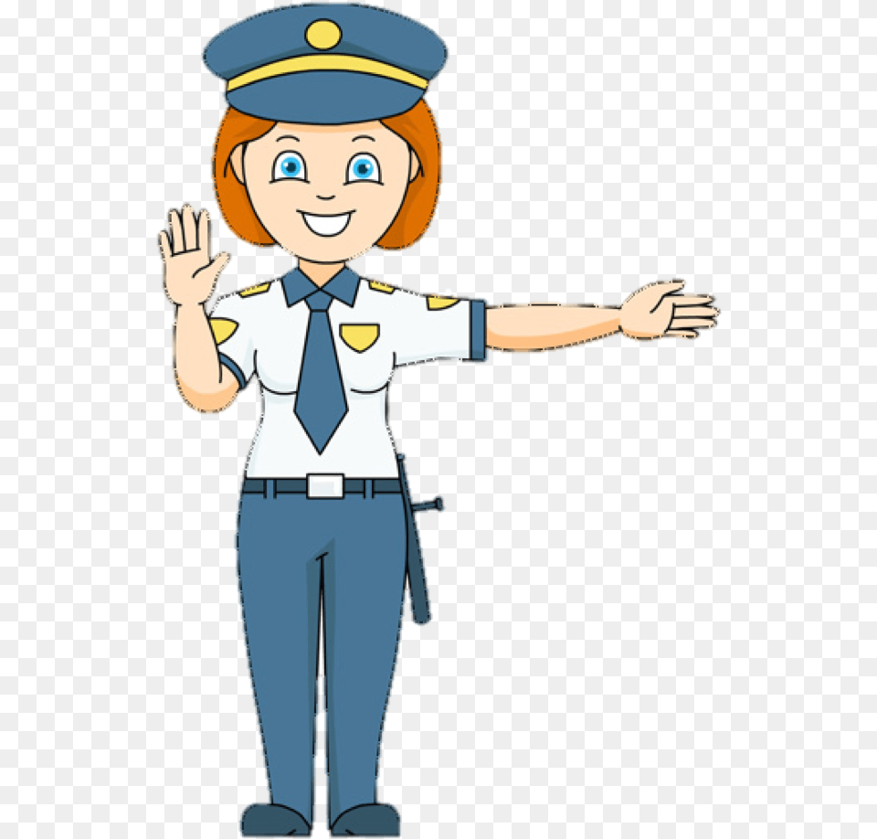 The Great Big Car And Truck Book Woman Police Officer Cartoon, Captain, Person, Face, Head Png