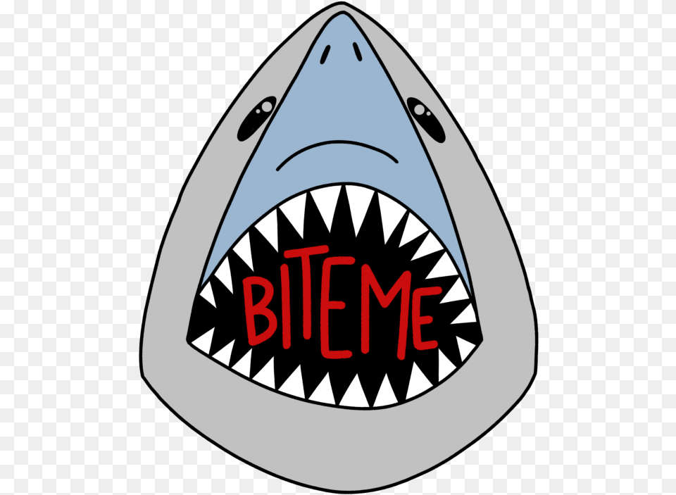 The Great Bite Me Shark Circunferencias Concentricas Free Png