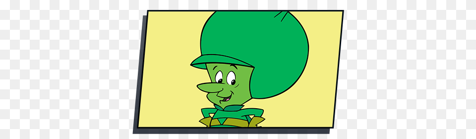 The Great Gazoo, Green, Cartoon, Face, Head Free Png Download