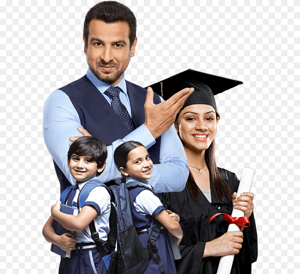 The Great India Education Fair Style Graduation, Person, People, Man, Male Free Transparent Png