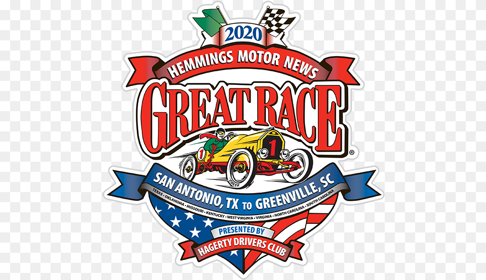 The Great Race Great Race 2019, Car, Vehicle, Transportation, Logo Free Transparent Png