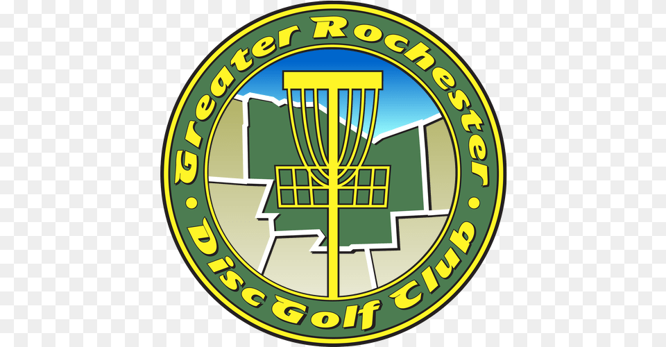 The Greater Rochester Disc Golf Club Candle Holder, Logo, Symbol, Emblem Free Png