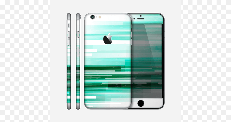 The Green Abstract Vector Hd Lines Skin For The Apple Iphone, Electronics, Mobile Phone, Phone Png Image
