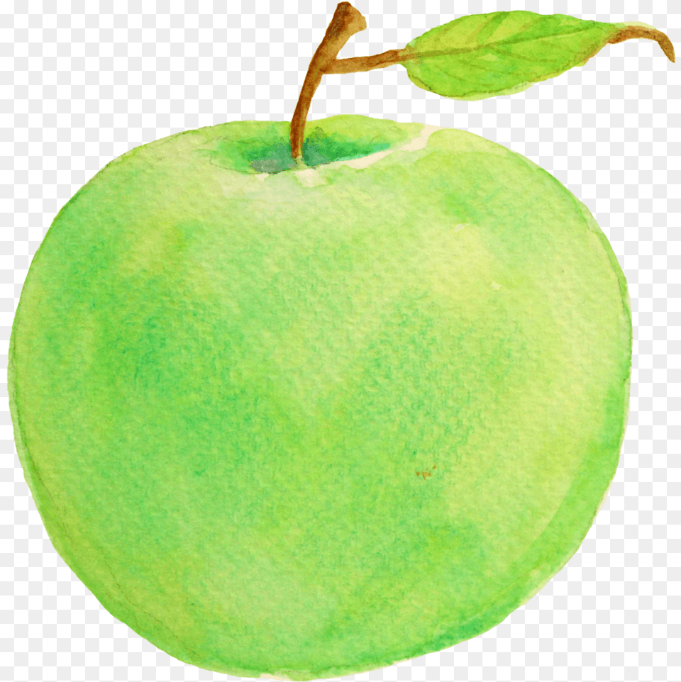 The Green Apple Project Logo Transparent, Food, Fruit, Plant, Produce Png