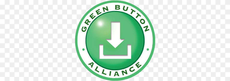 The Green Button Thegba Twitter Greenbutton Alliance Logo, Disk, Symbol Png Image