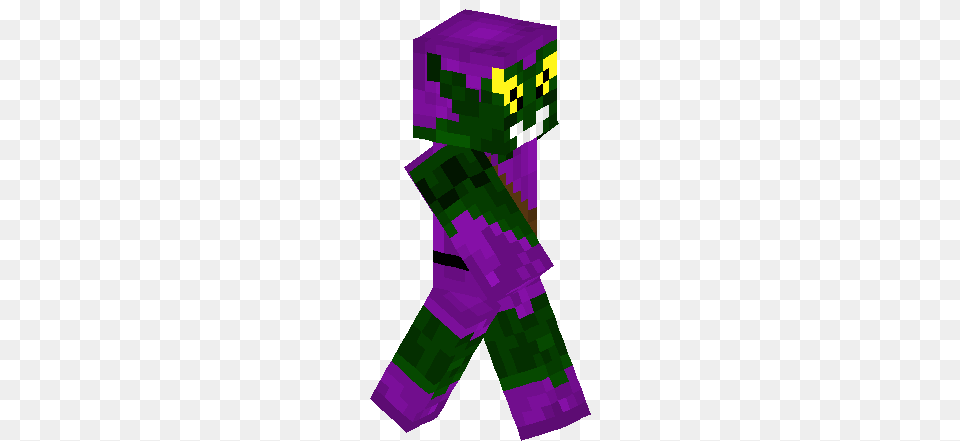 The Green Goblin Skin Minecraft Skins, Purple, Clothing, Pants, Person Free Png
