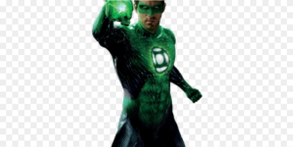 The Green Lantern Clipart Transparent Green Lantern Full Body, Person, Face, Head Free Png