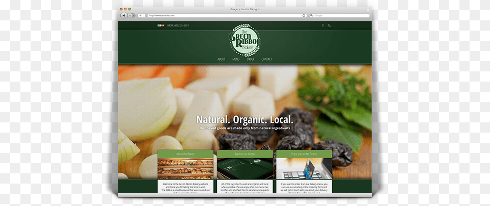 The Green Ribbon Bakery Website, File, Banana, Food, Fruit Free Png Download