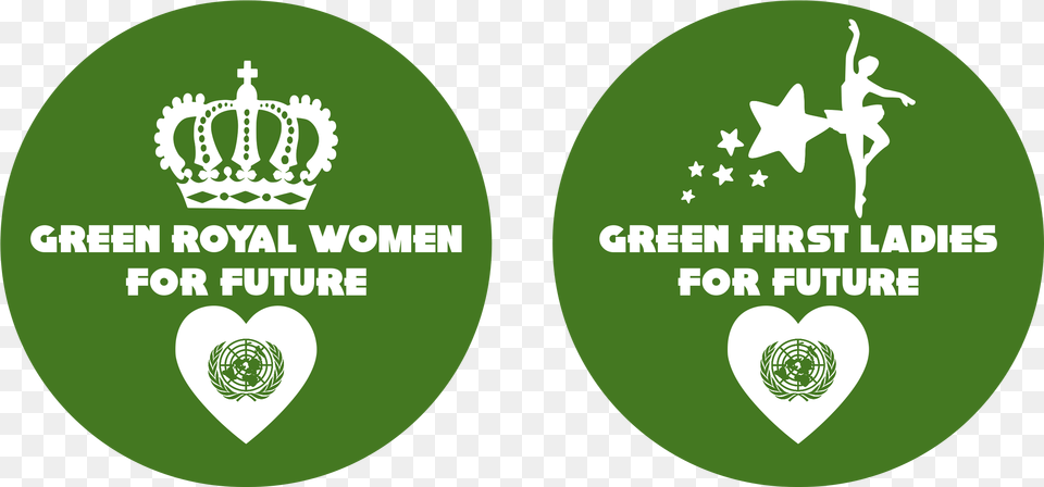 The Green Royal Women And First Ladies Emblem, Logo, Person, Disk, Symbol Free Png Download