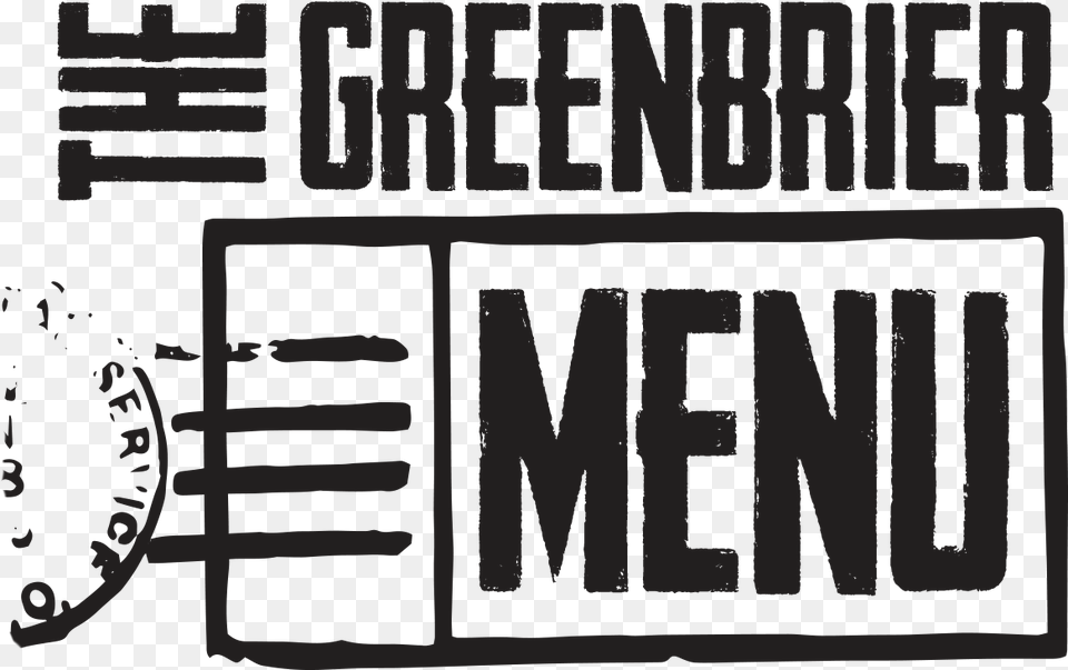 The Greenbrier Restaurant Parallel, Sticker, Text Free Png