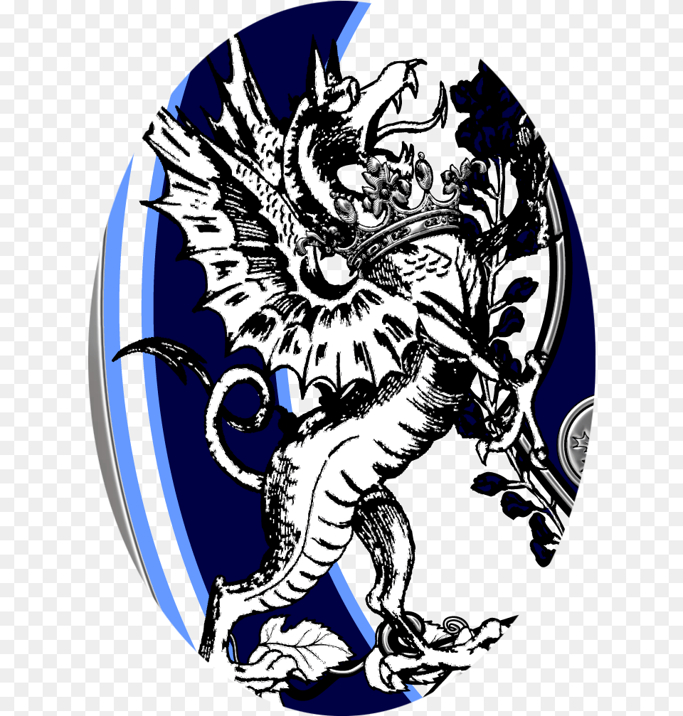 The Griffin Represents Valor And Death Defying Bravery Illustration, Person, Dragon Png Image