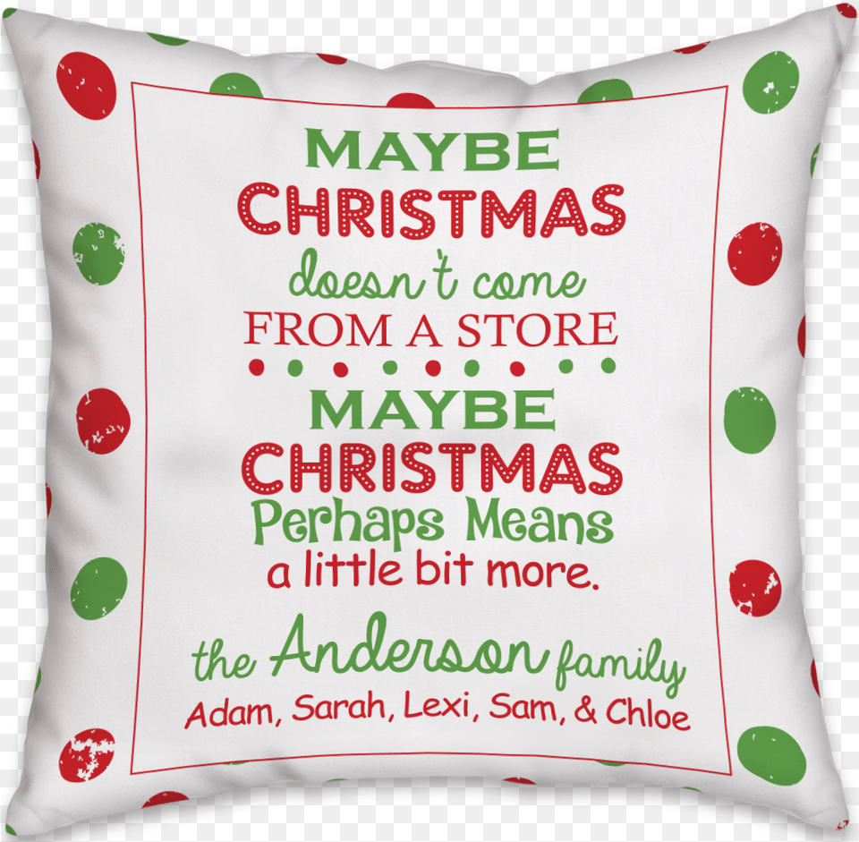 The Grinch Massif De Charlevoix, Cushion, Home Decor, Pillow Png