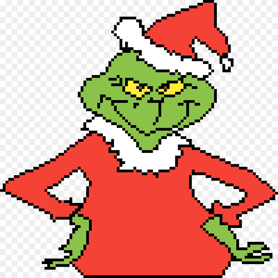 The Grinch Pixel, Animal, Beak, Bird, Cartoon Free Transparent Png