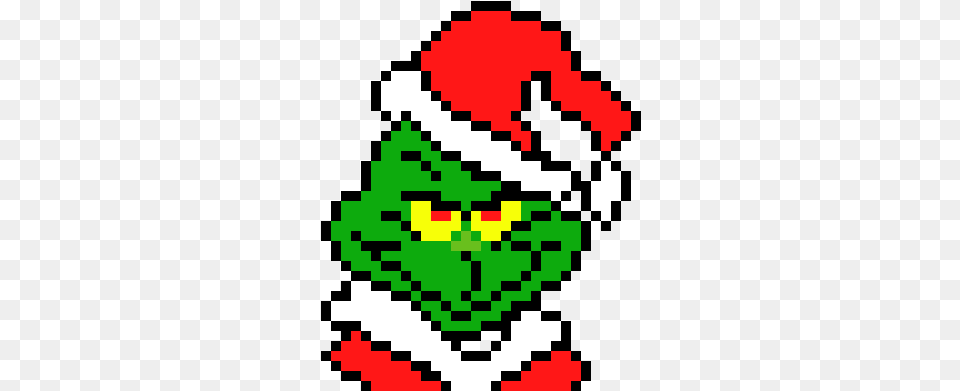 The Grinch Pixel Art Maker Christmas Pixel Art Grinch, Elf Free Transparent Png