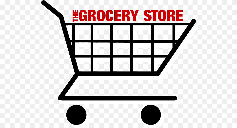 The Grocery Store At Bayfield Colorado Shopping Cart, Shopping Cart, Stencil, Scoreboard Png Image