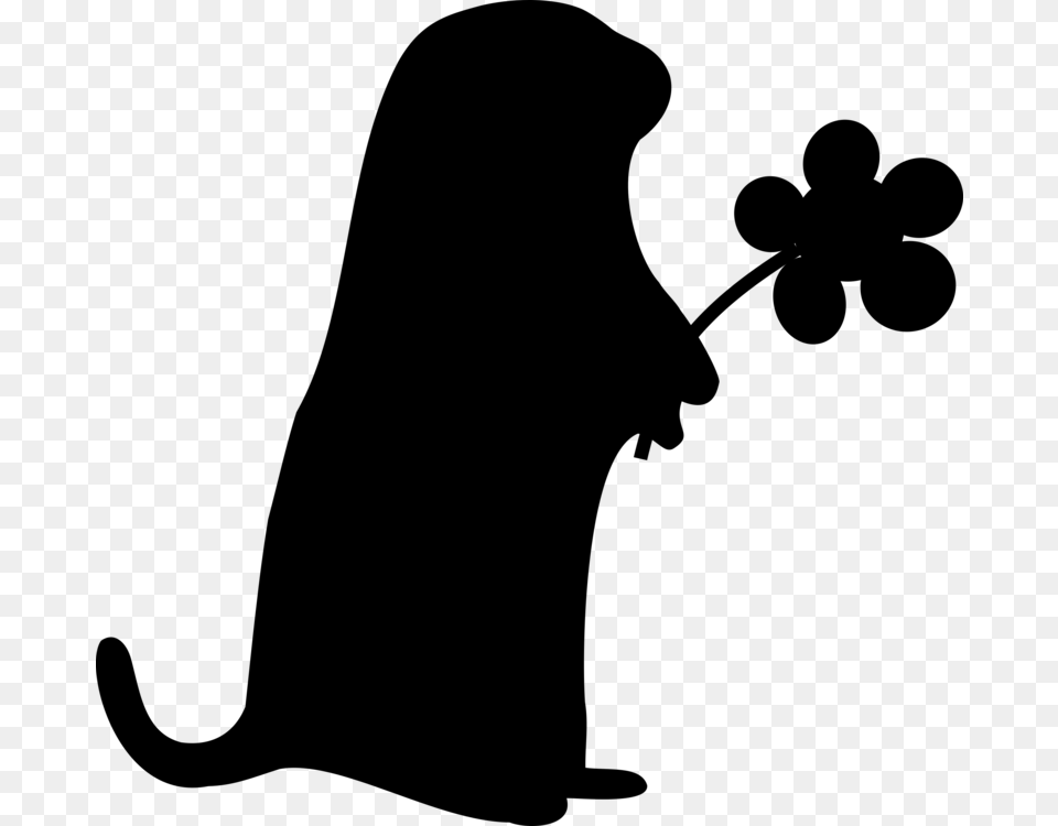 The Groundhog Rodent Silhouette Groundhog Day, Gray Png