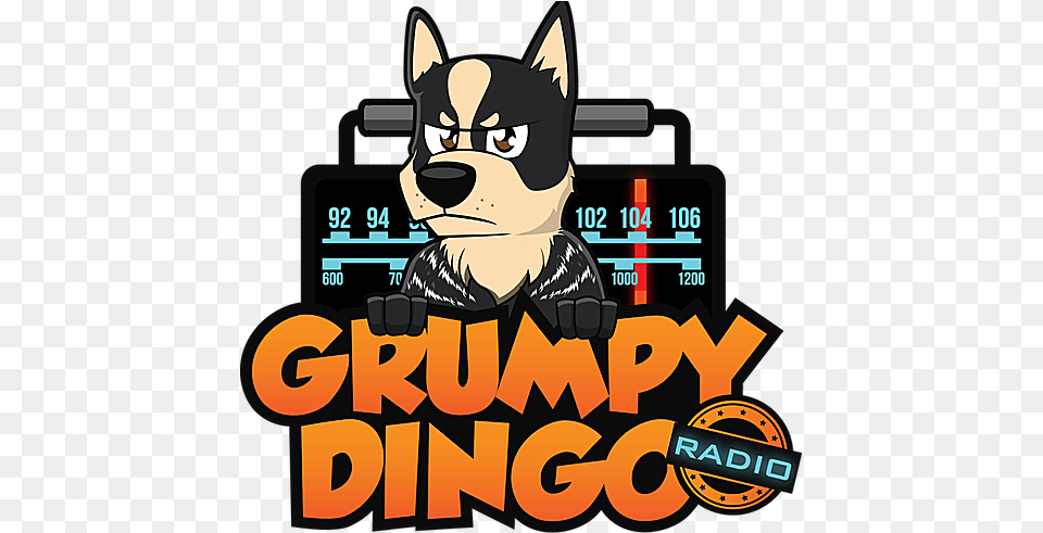 The Grumpy Dingo Radio Brandy Old Fashioned Cartoon Free Png Download