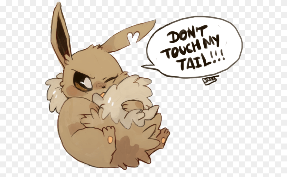 The Grumpy Eevee Eevee Dont Touch My Tail, Animal, Mammal, Donkey Free Transparent Png