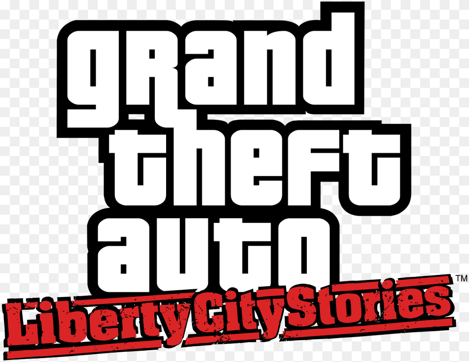 The Gta Place Latest News Information Screenshots Forums Grand Theft Auto Liberty City Stories Logo, Scoreboard, Advertisement, Text, Poster Free Png Download