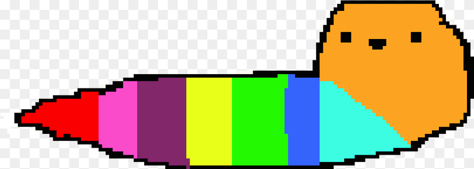 The Gummy Worm Pixel Art Png Image