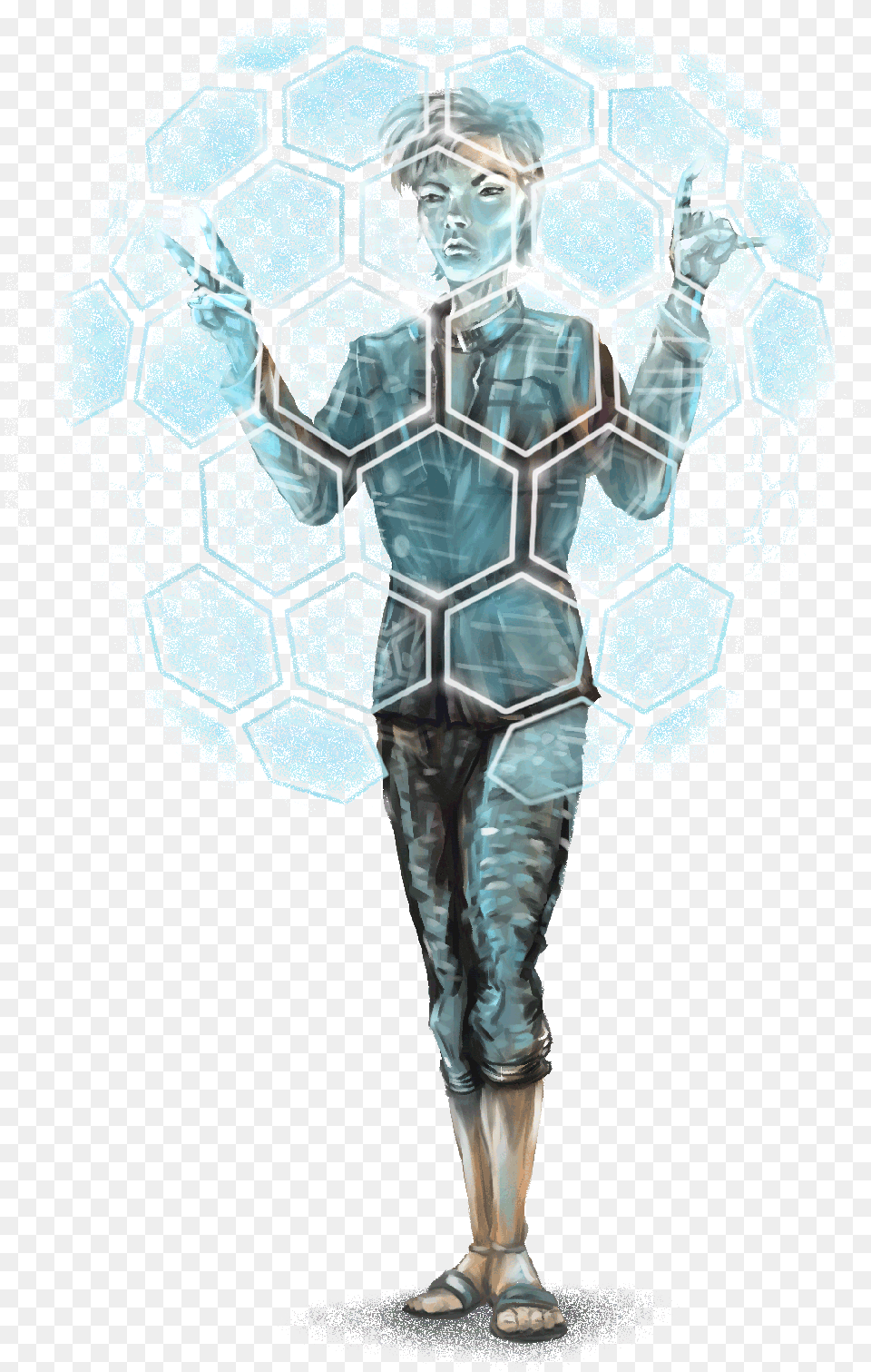 The Hacker Keeps Your Activities Hidden From The Authority Illustration, Glass, Woman, Person, Goblet Free Png Download