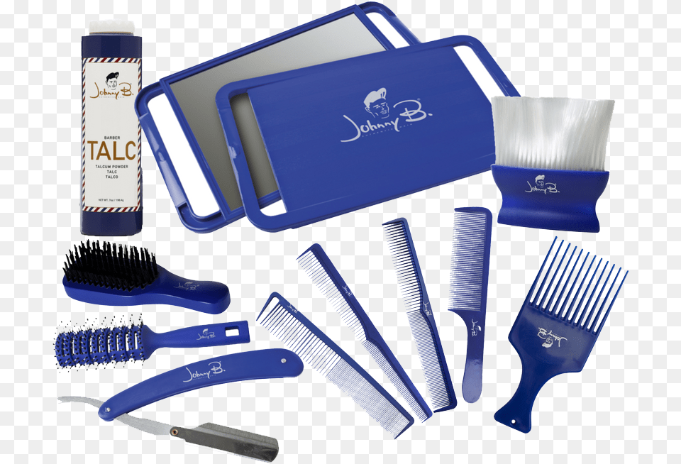 The Hair Cutting Comb The Texturizing Comb The Fade Johnny B Authentic Hair Barber Talcum Powder 7 Oz Free Png