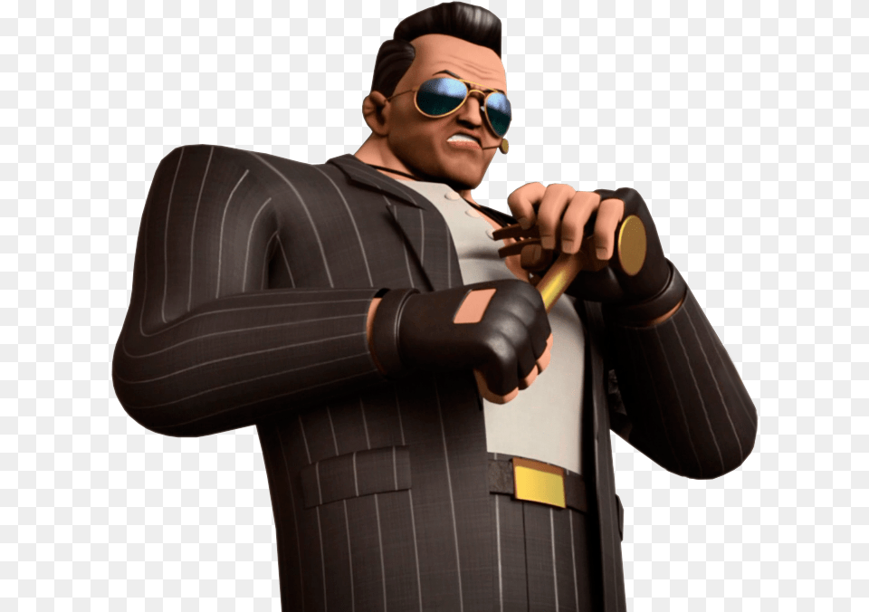 The Hammer Without His Mech Suit Figurine, Accessories, Sunglasses, Clothing, Formal Wear Free Png Download