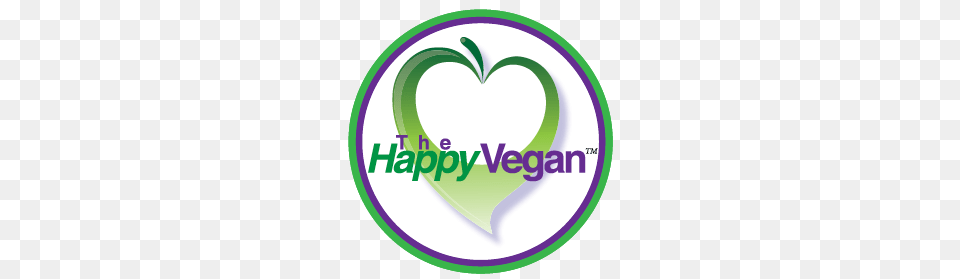 The Happy Vegan Inspiring Your Lifes Journey To Be Healthy, Logo, Disk Free Png Download