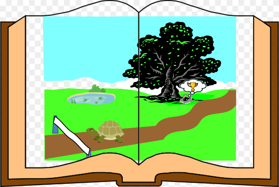 The Hare And The Tortoise Bilingual Avenue, Book, Publication, Animal, Reptile Free Transparent Png