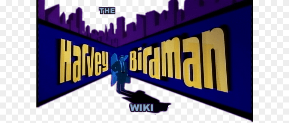 The Harvey Birdman Wiki Harvey Birdman Attorney At Law Logo, Purple, Railway, Train, Transportation Free Png Download