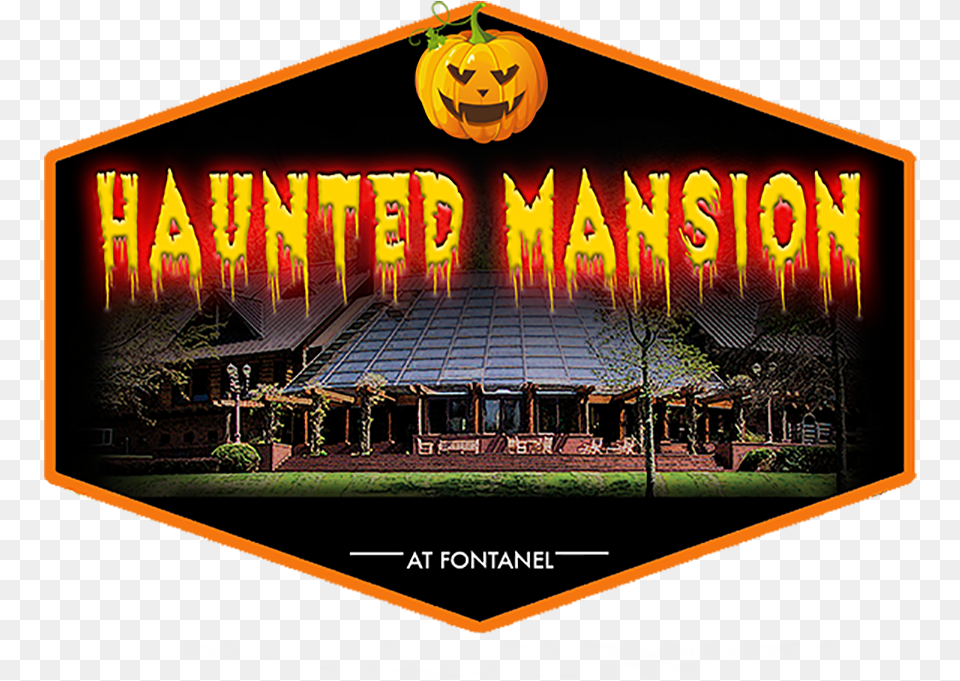 The Haunted Mansion At Fontanel The Haunted Mansion, Advertisement, Poster Free Png Download