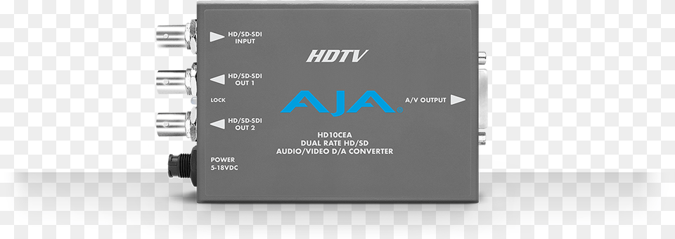 The Hd10cea Converts Sdhd Sdi Video With Embedded Aja Hi5 4k, Electronics, Adapter Free Transparent Png